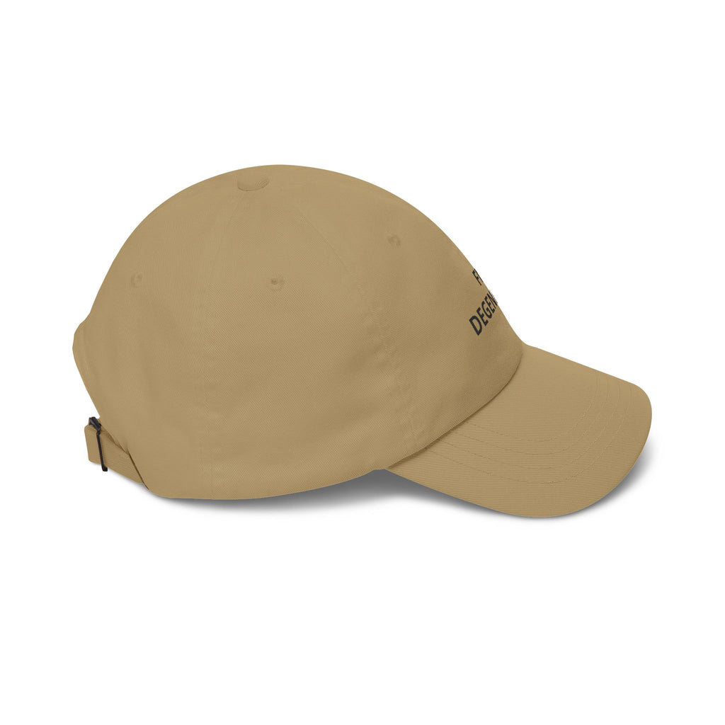 “FN DEGENERATE” Embroidered Dad Cap at