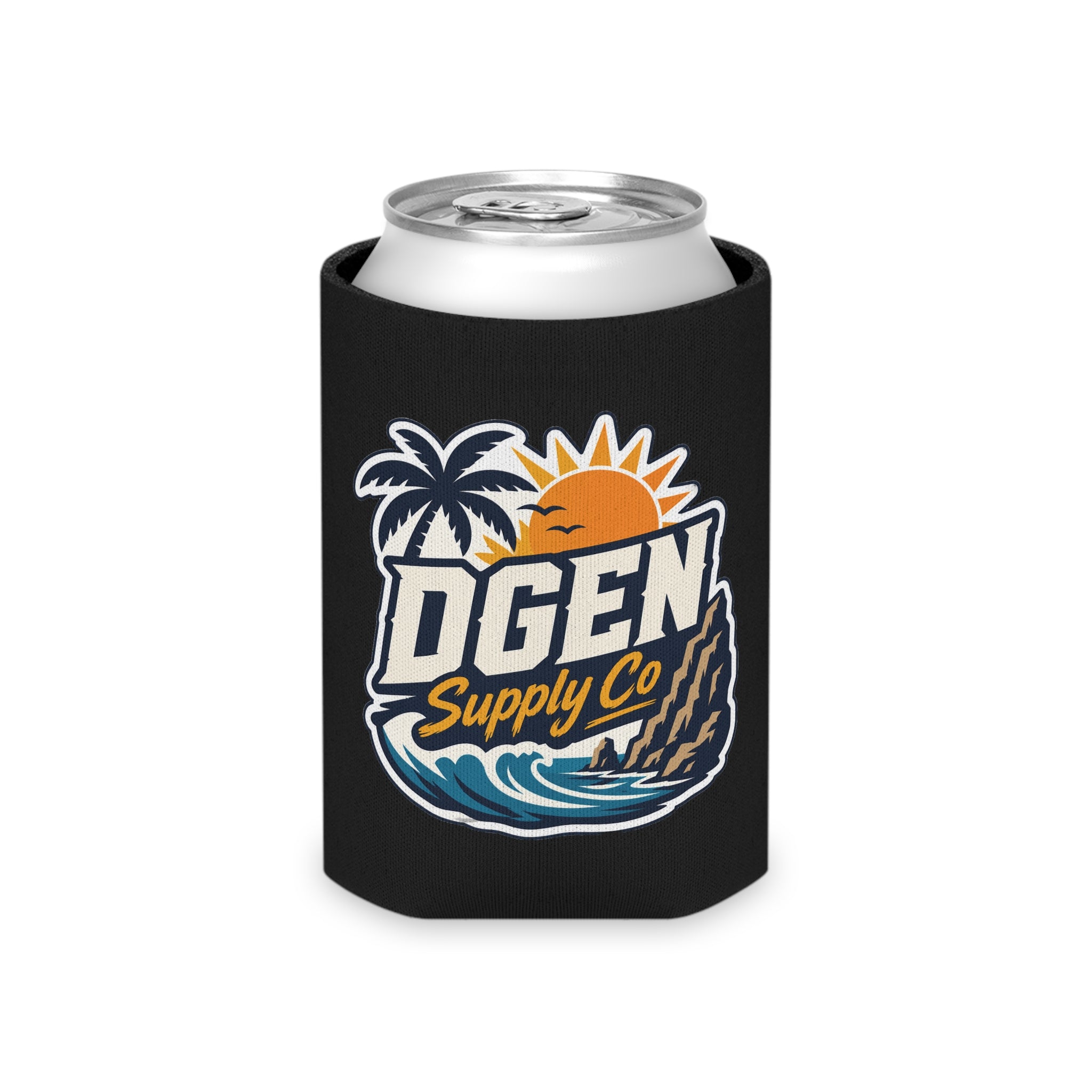 DGen Supply Co Black Koozie