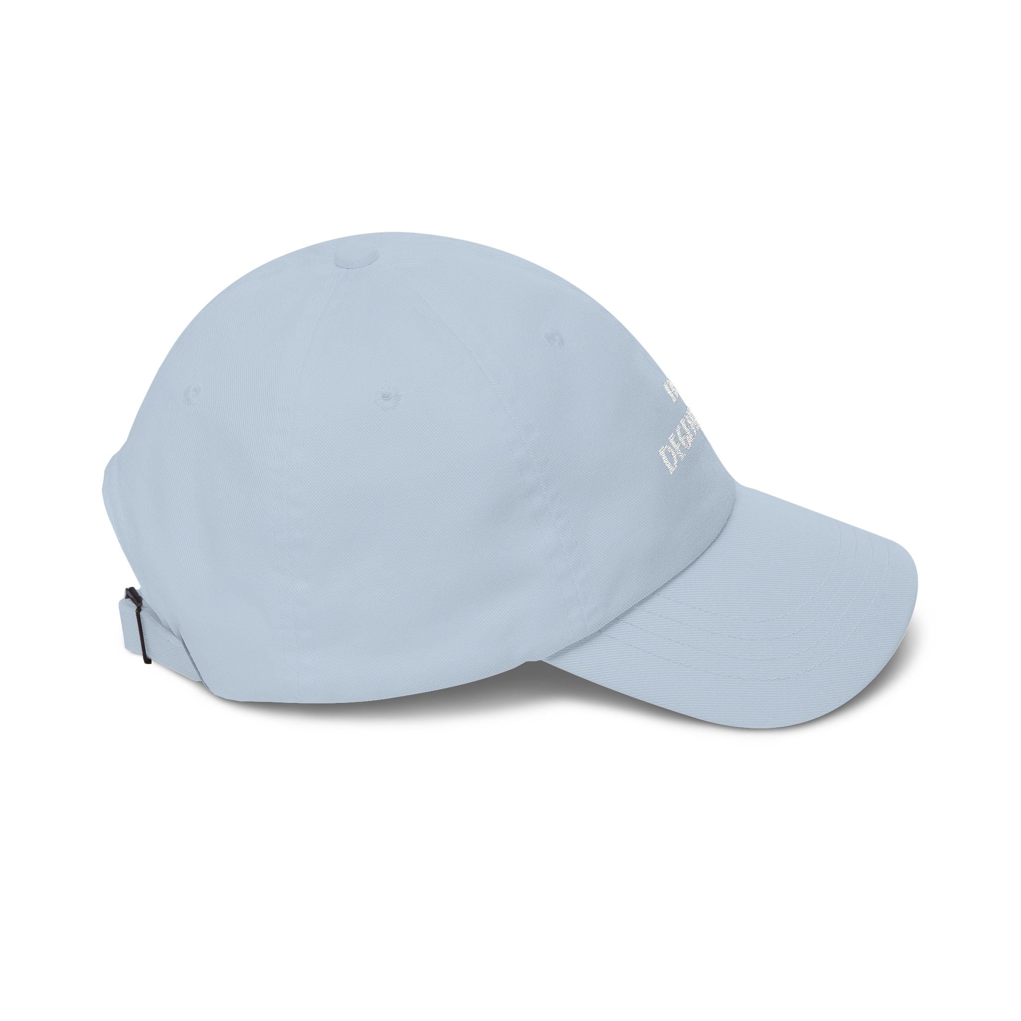 White Words “FN DEGENERATE” Embroidered Dad Cap at