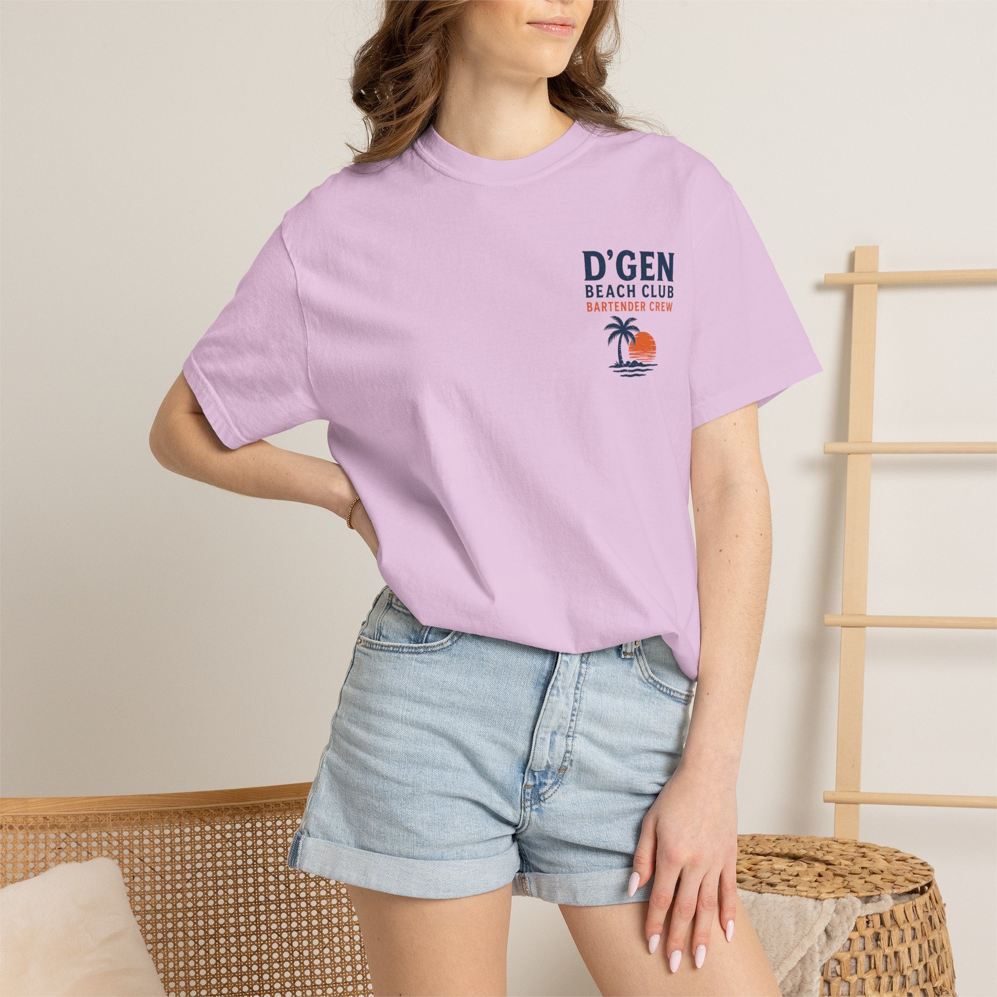 D'GEN Beach Club Bartender Crew T-Shirt
