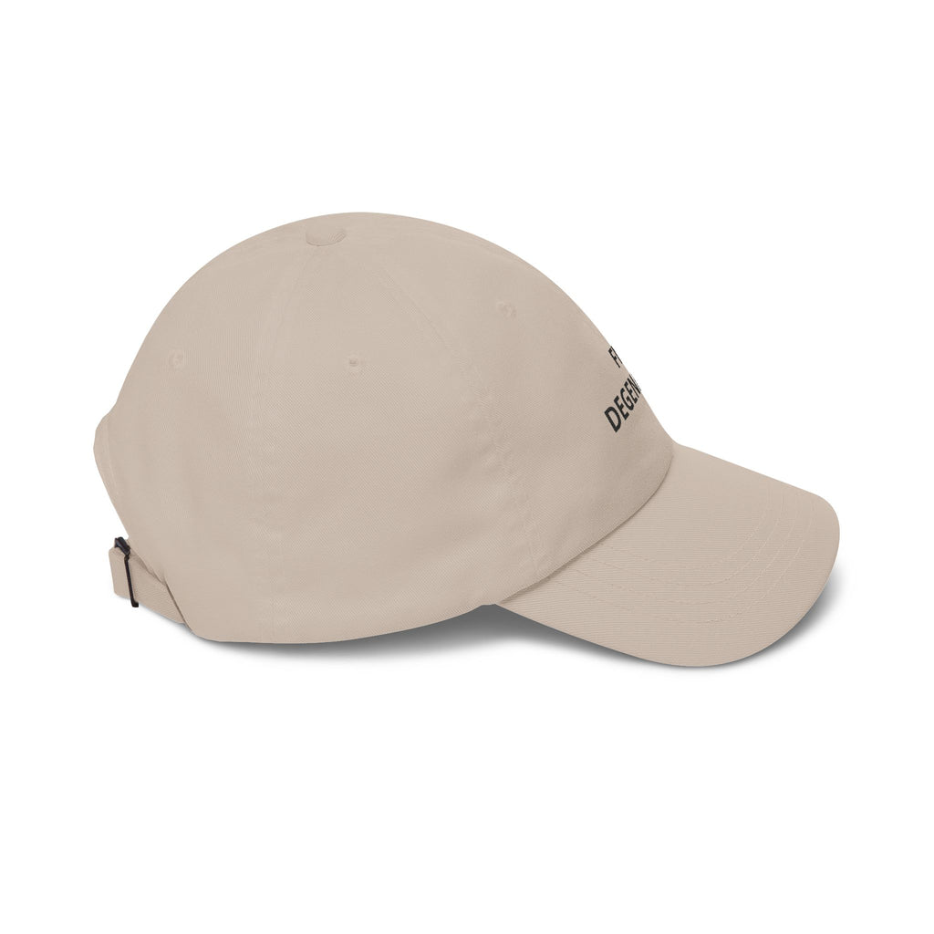 “FN DEGENERATE” Embroidered Dad Cap at