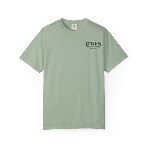 Golf Tournament T-Shirt — D'GEN Invitational “18 Holes Countless Beers”