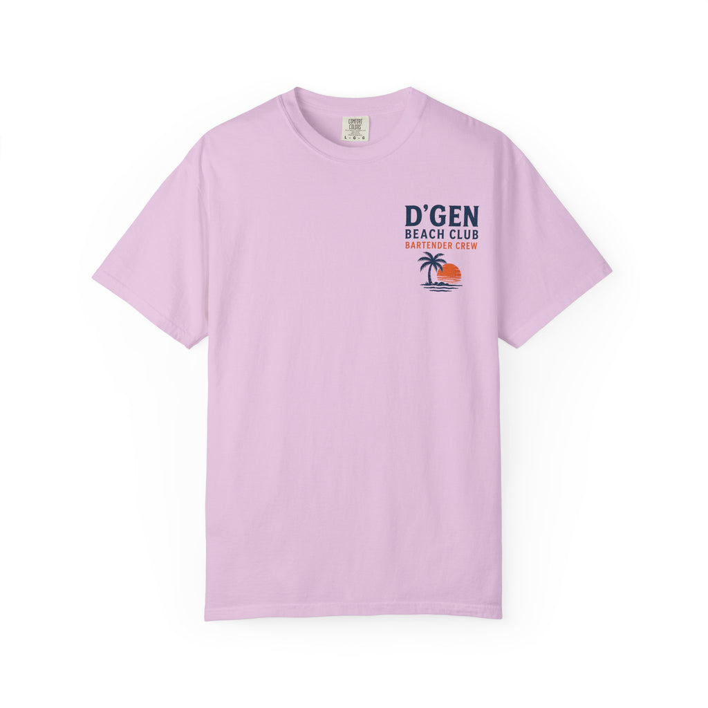 D'GEN Beach Club Bartender Crew T-Shirt