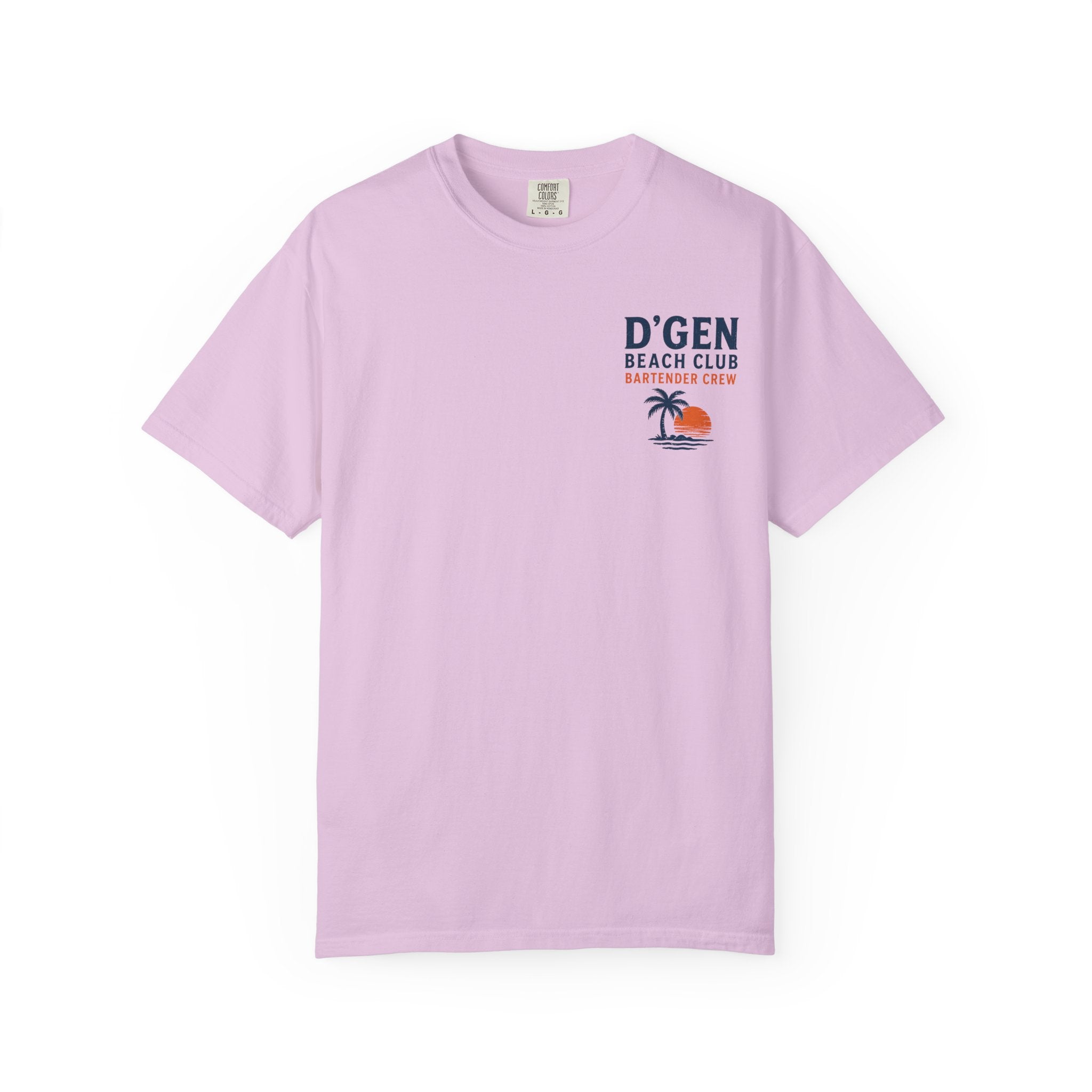D'GEN Beach Club Bartender Crew T-Shirt