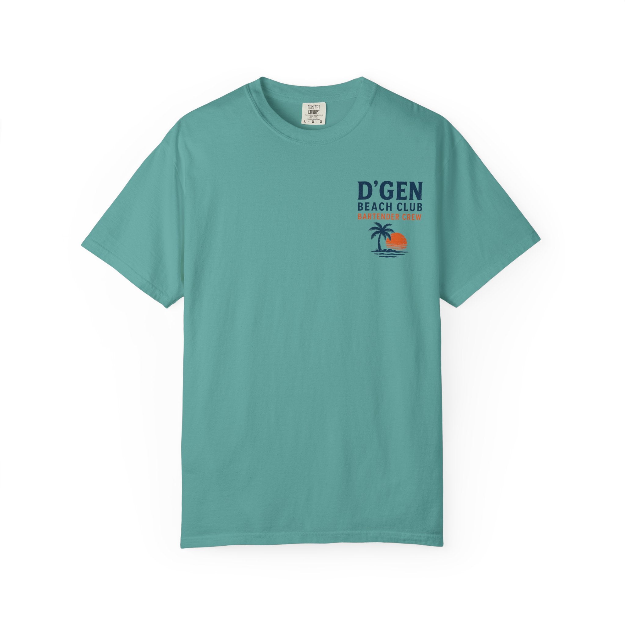 D'GEN Beach Club Bartender Crew T-Shirt