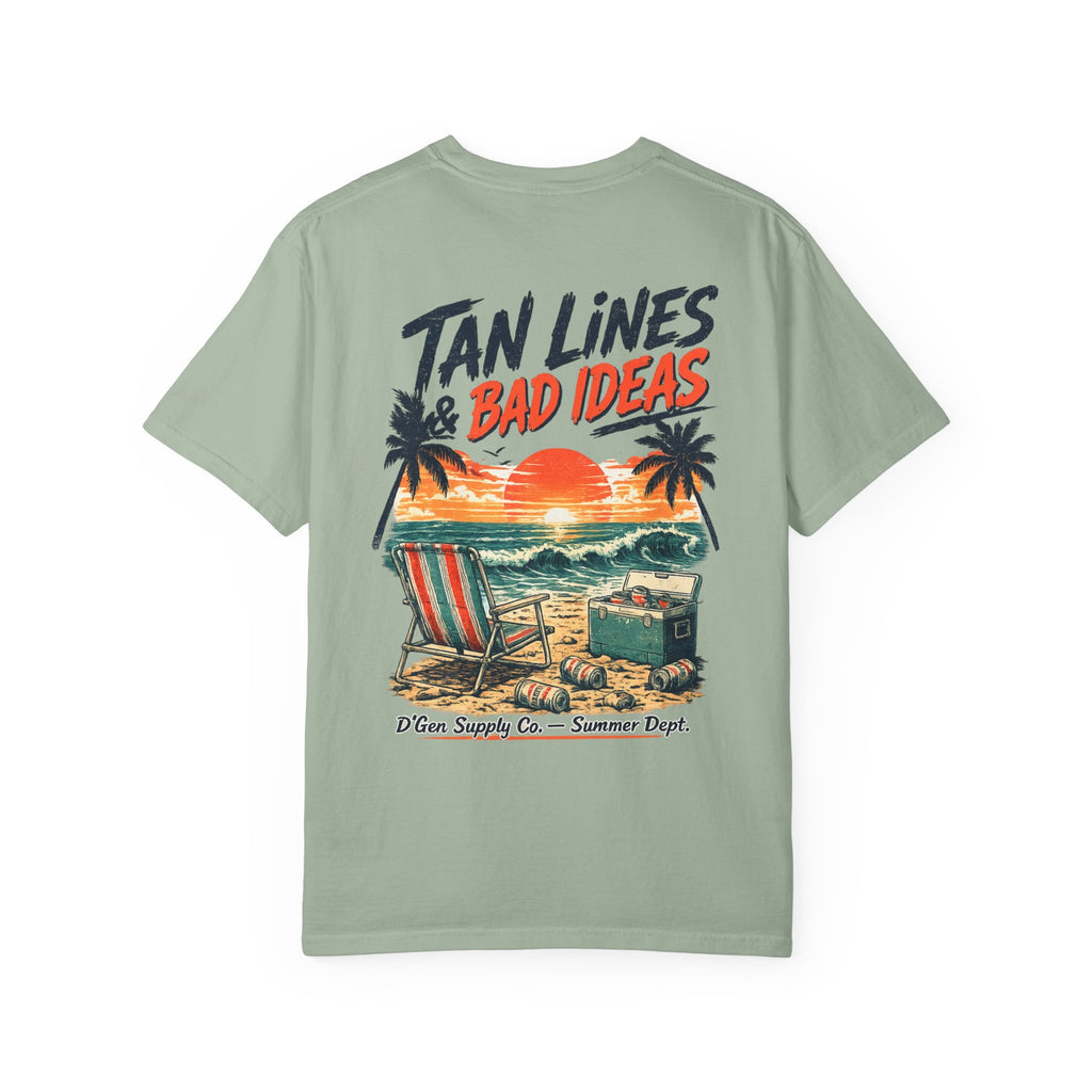 Tan Lines & Bad Ideas DGen Beach Shirt