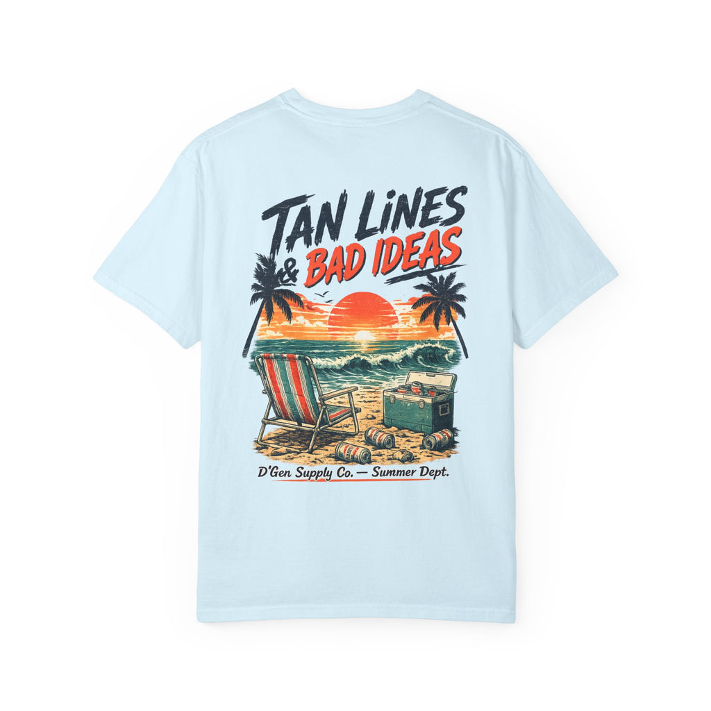 Tan Lines & Bad Ideas DGen Beach Shirt