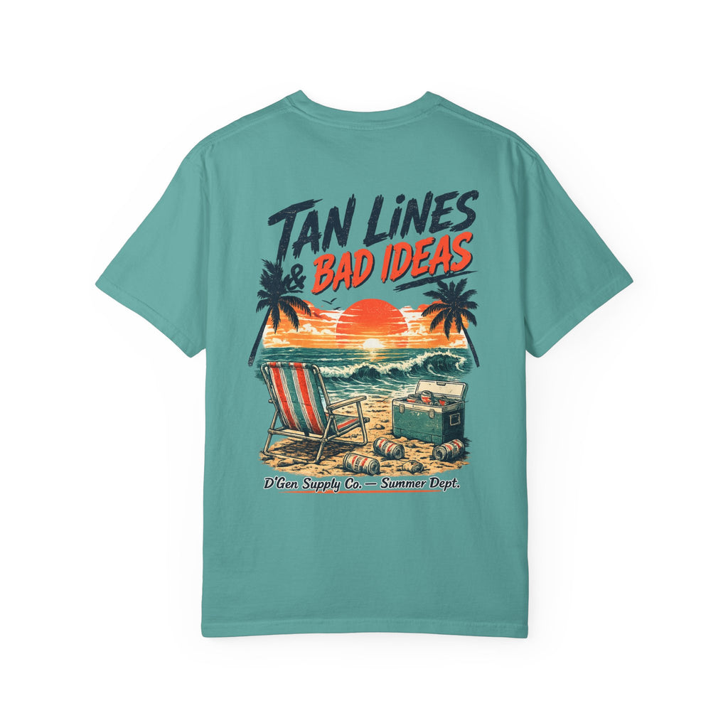 Tan Lines & Bad Ideas DGen Beach Shirt