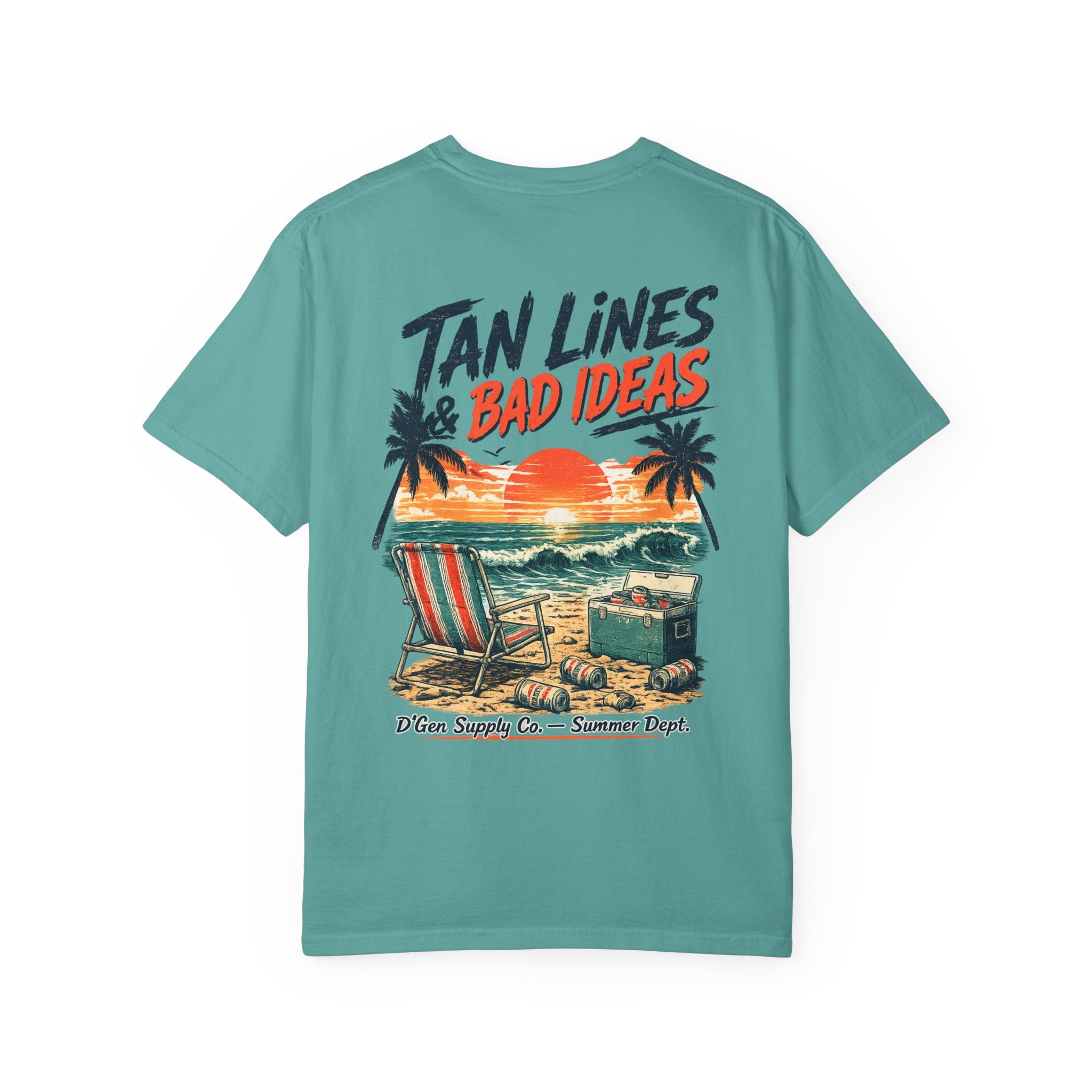 Tan Lines & Bad Ideas DGen Beach Shirt