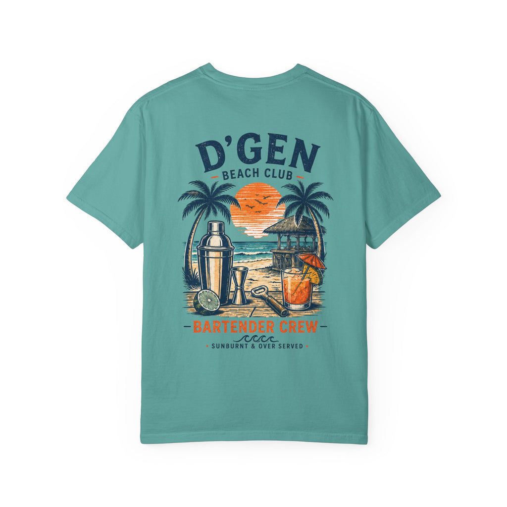 D'GEN Beach Club Bartender Crew T-Shirt