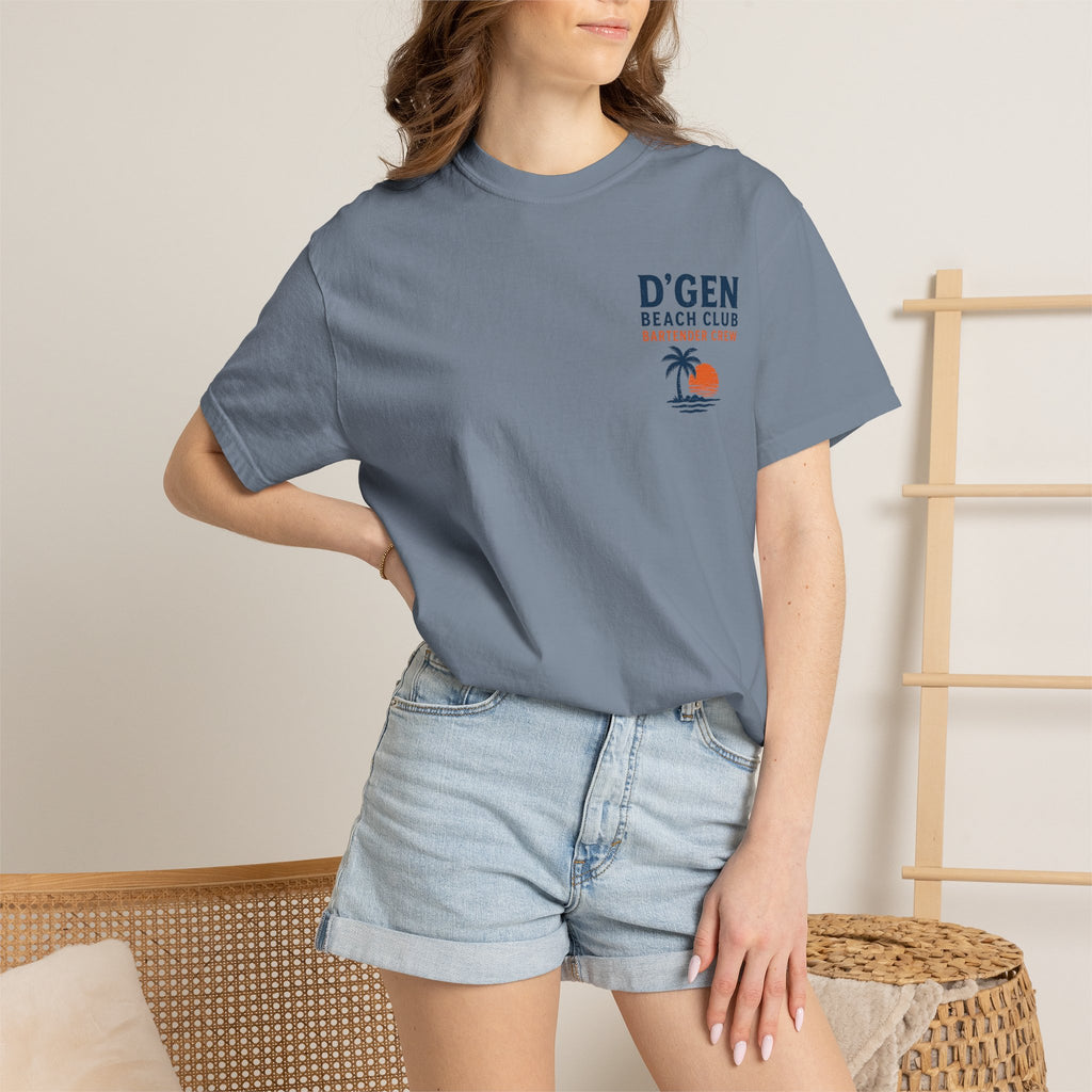 D'GEN Beach Club Bartender Crew T-Shirt