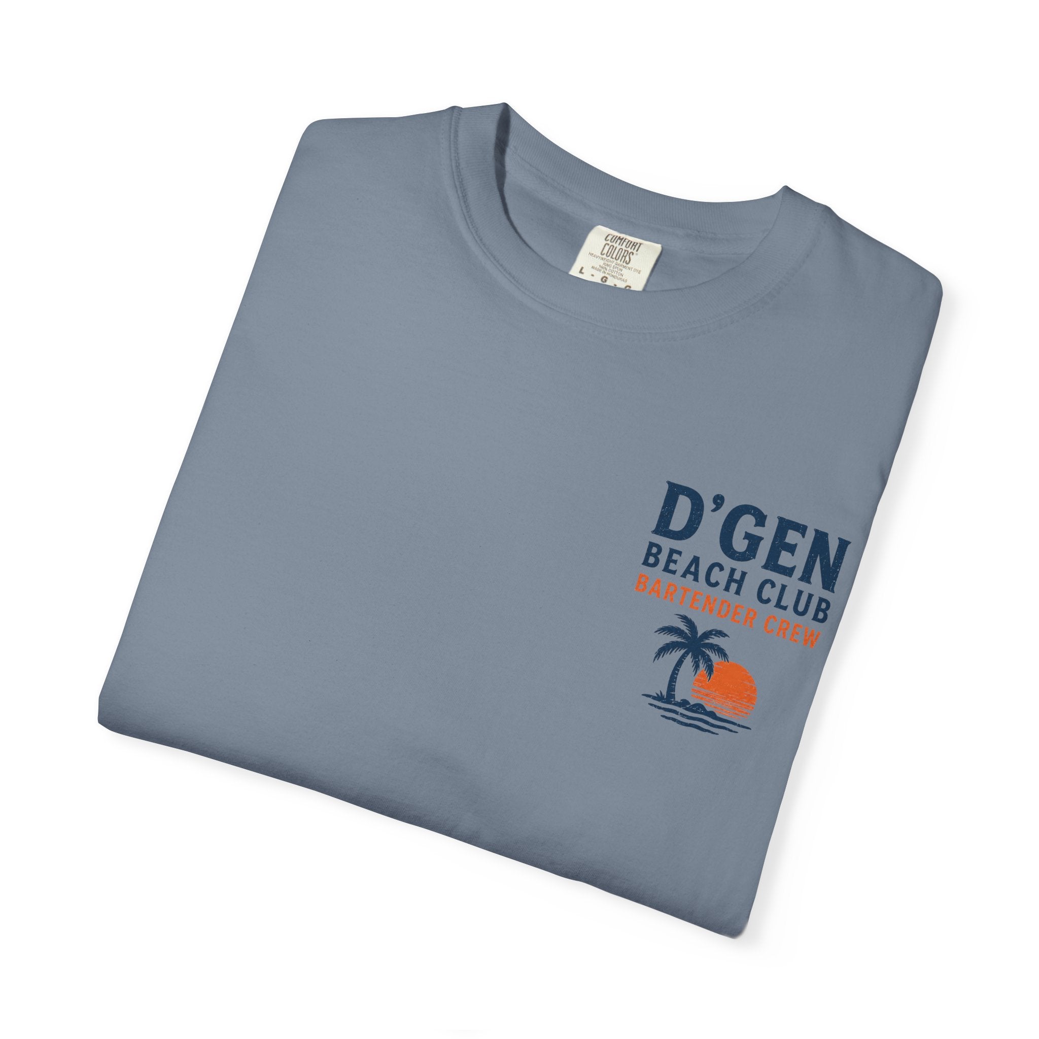 D'GEN Beach Club Bartender Crew T-Shirt