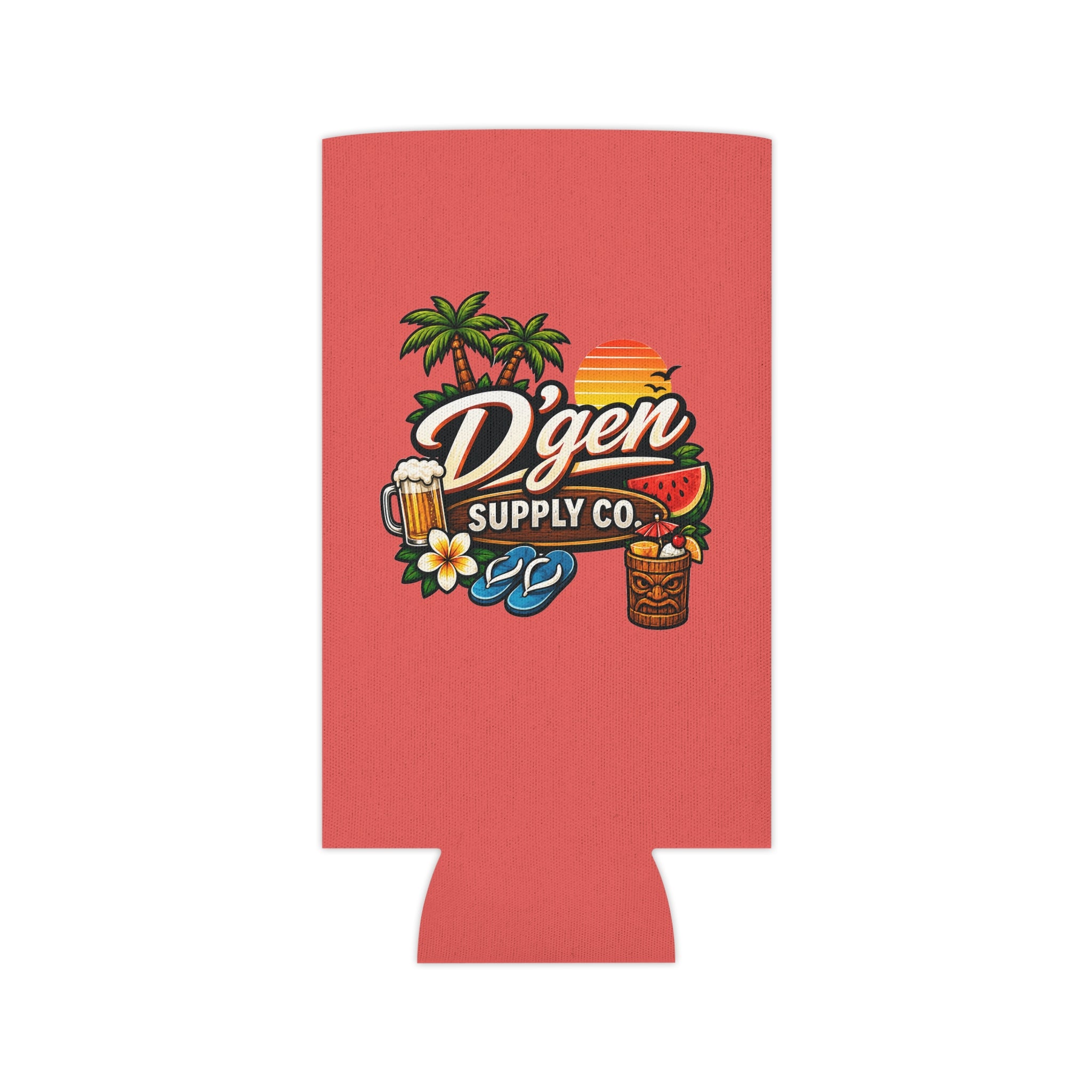 Hydration Is a Mindset D'gen Supply Co. Beach Drink Koozie