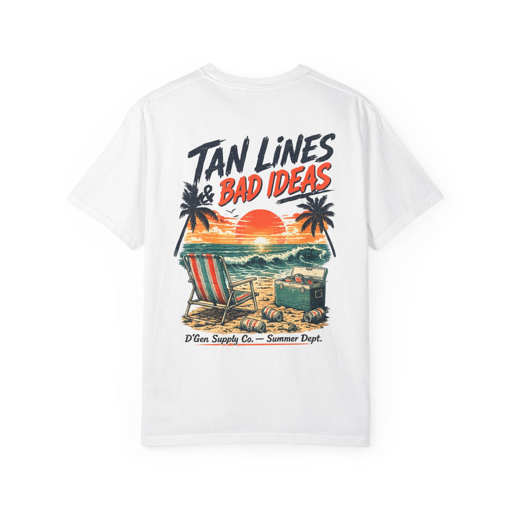 Tan Lines & Bad Ideas DGen Beach Shirt