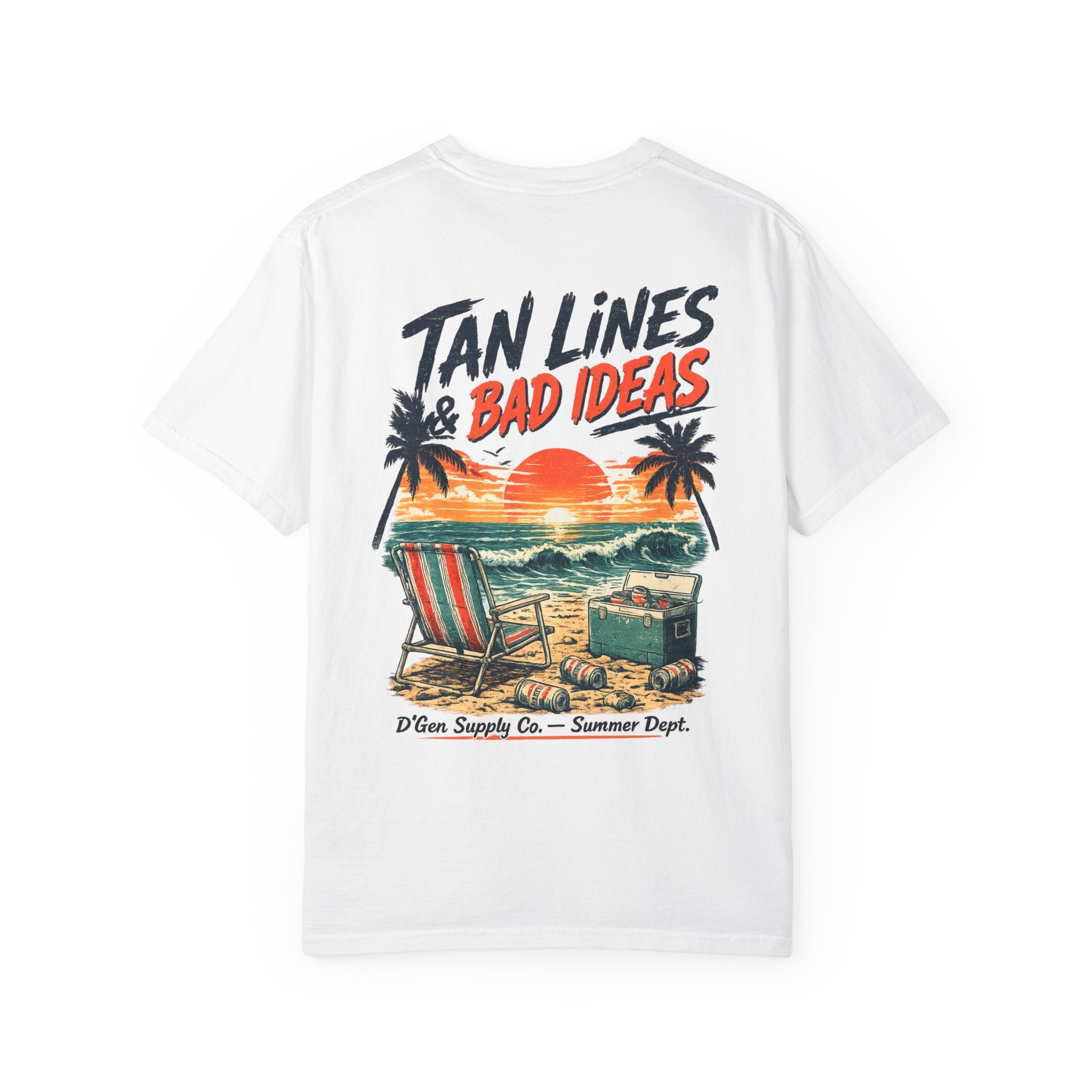Tan Lines & Bad Ideas DGen Beach Shirt