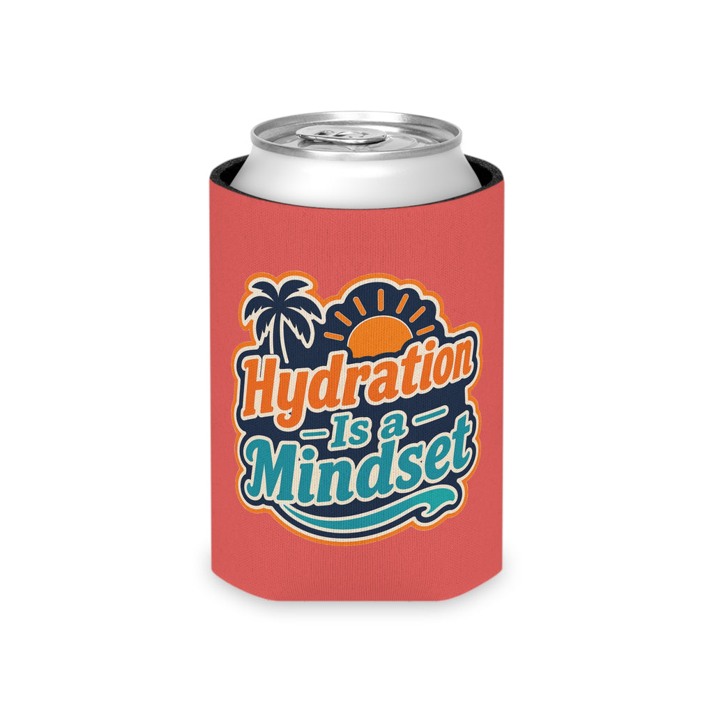 Hydration Is a Mindset D'gen Supply Co. Beach Drink Koozie