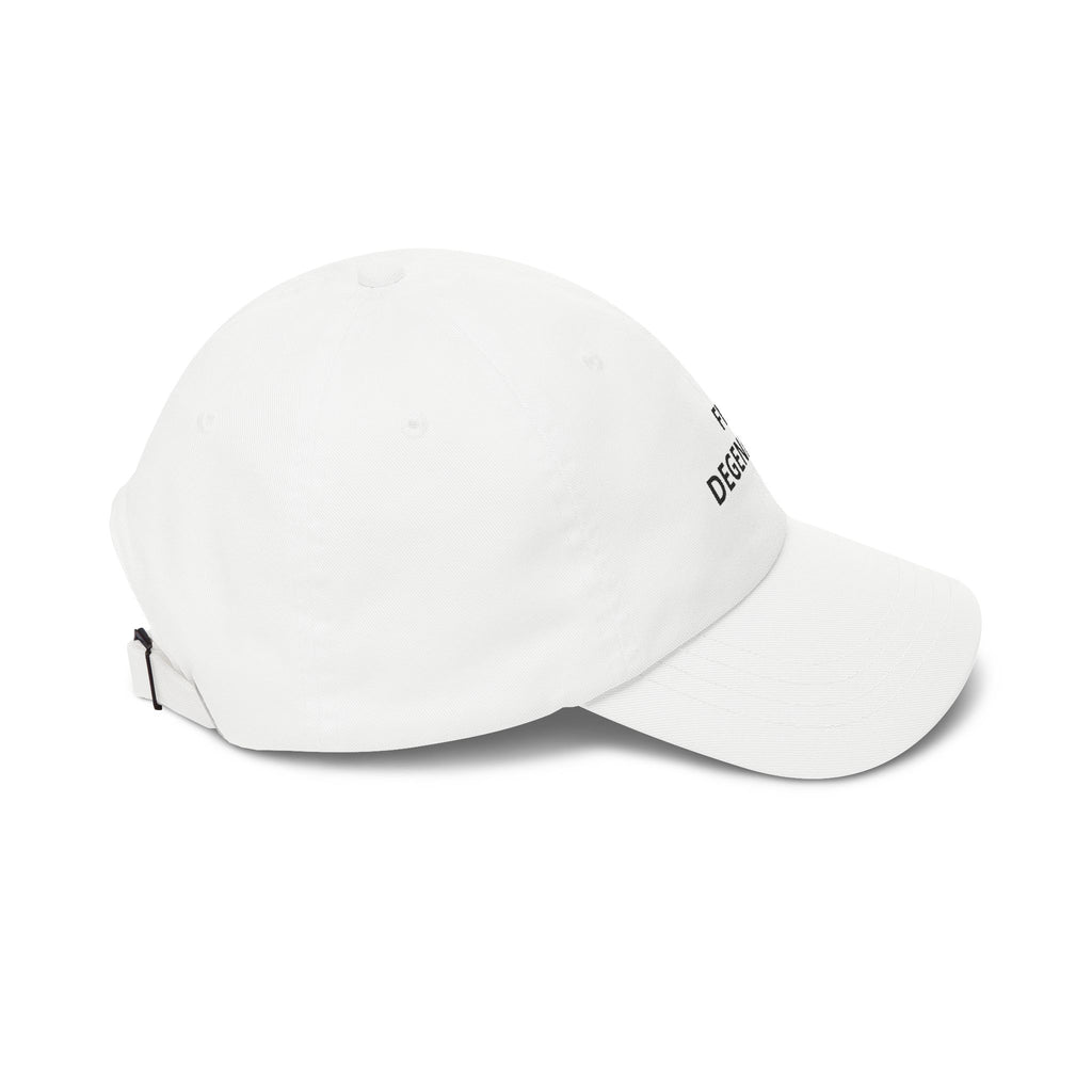 “FN DEGENERATE” Embroidered Dad Cap at