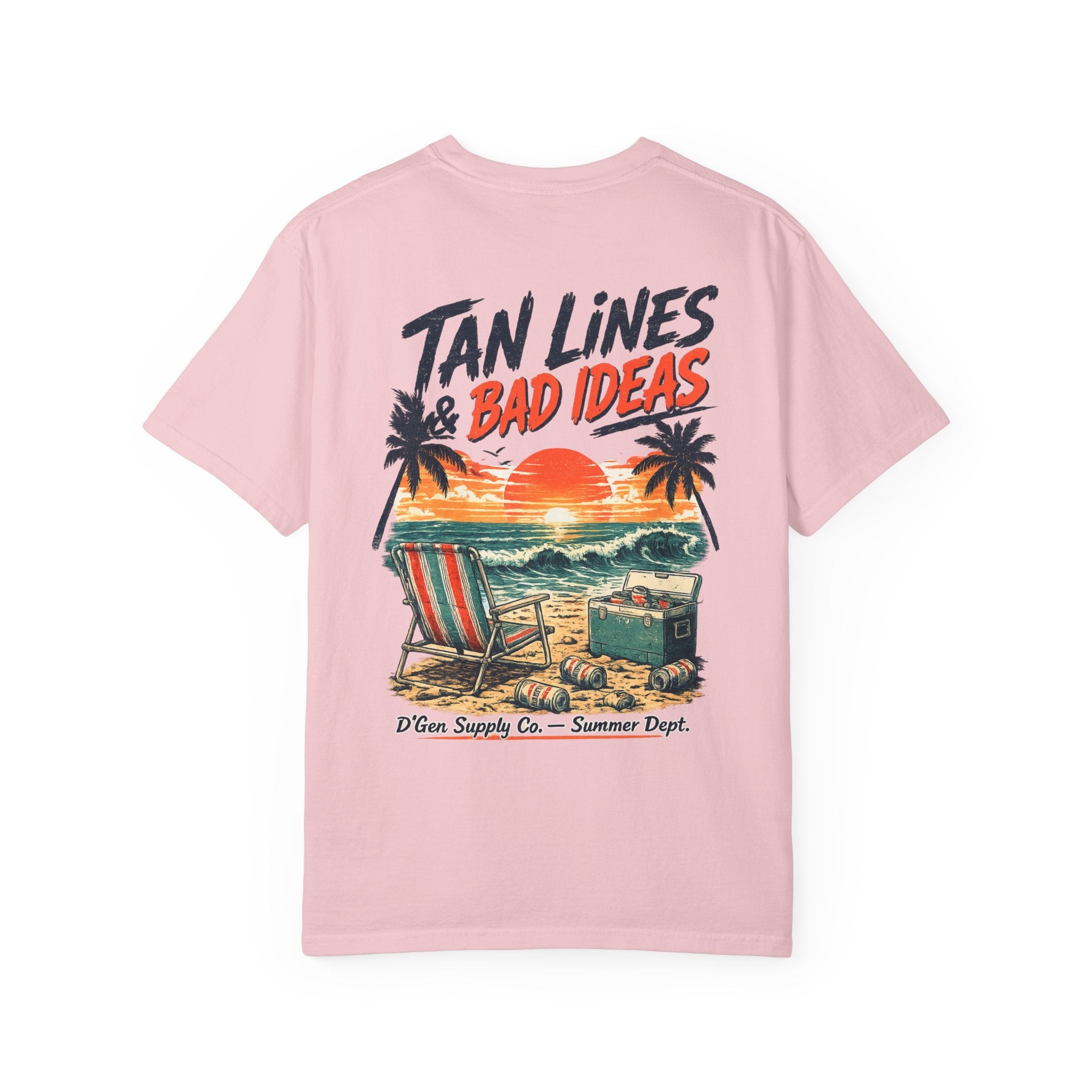 Tan Lines & Bad Ideas DGen Beach Shirt