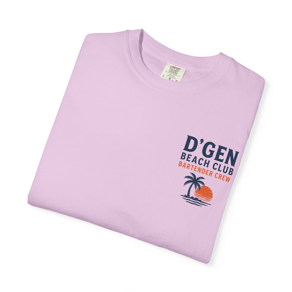 D'GEN Beach Club Bartender Crew T-Shirt