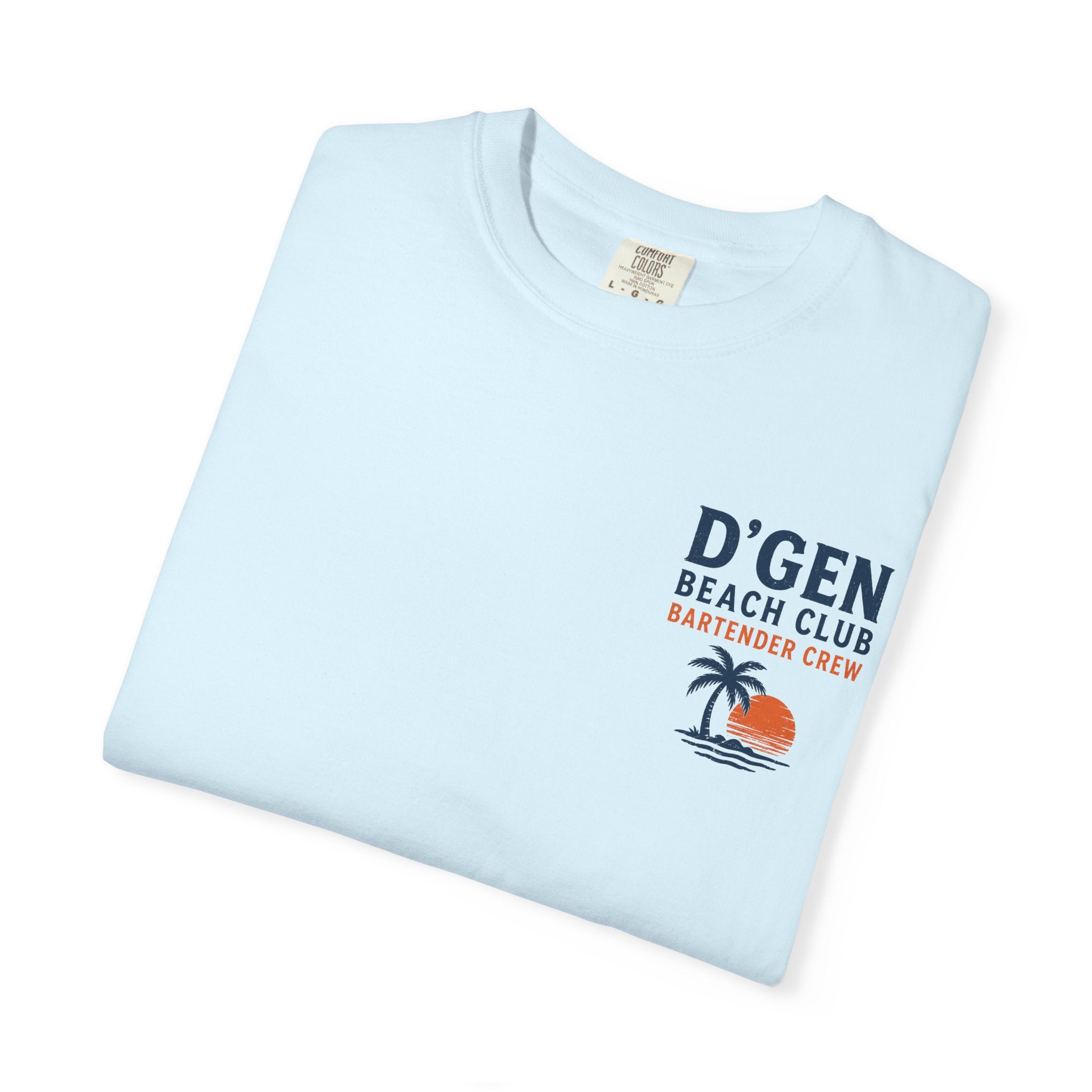 D'GEN Beach Club Bartender Crew T-Shirt